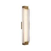 Alora WV374225 Alai 1-lt 25" Tall LED Wall Sconce - Vintage Brass