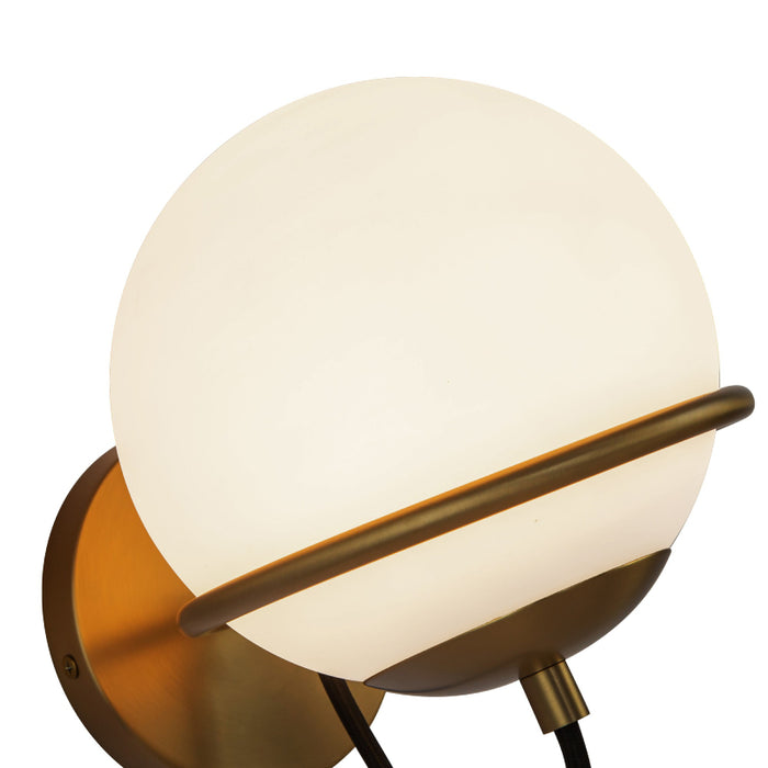 Alora Mood WV458107 Alba 1-lt 10" Tall Wall Sconce