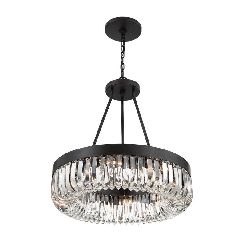 Crystorama ALI-B2008 Alister 8-lt 23" Chandelier