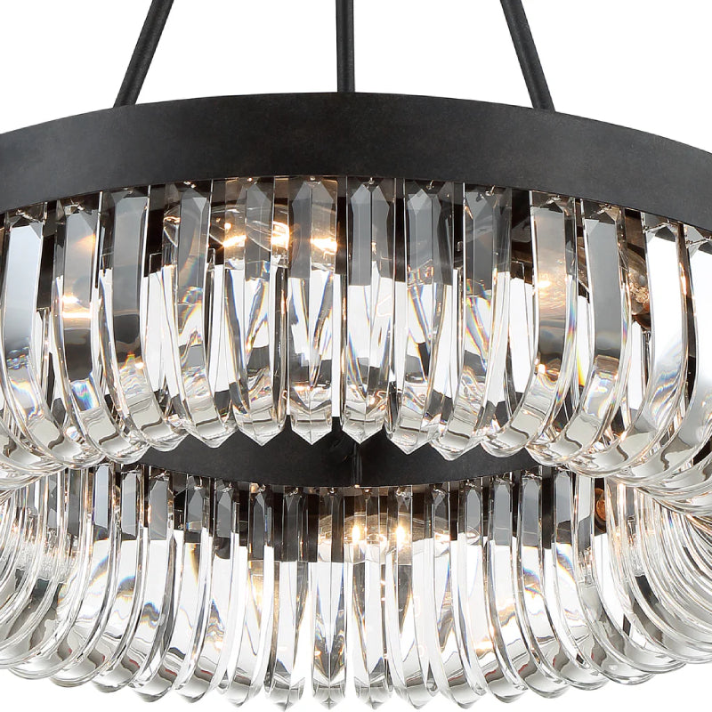 Crystorama ALI-B2008 Alister 8-lt 23" Chandelier