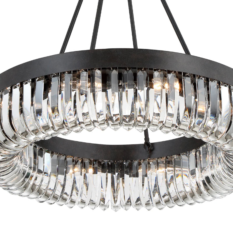 Crystorama ALI-B2010 Alister 10-lt 28" Chandelier