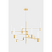 Hudson Valley 4008 Allentown 8-lt 48" LED Chandelier