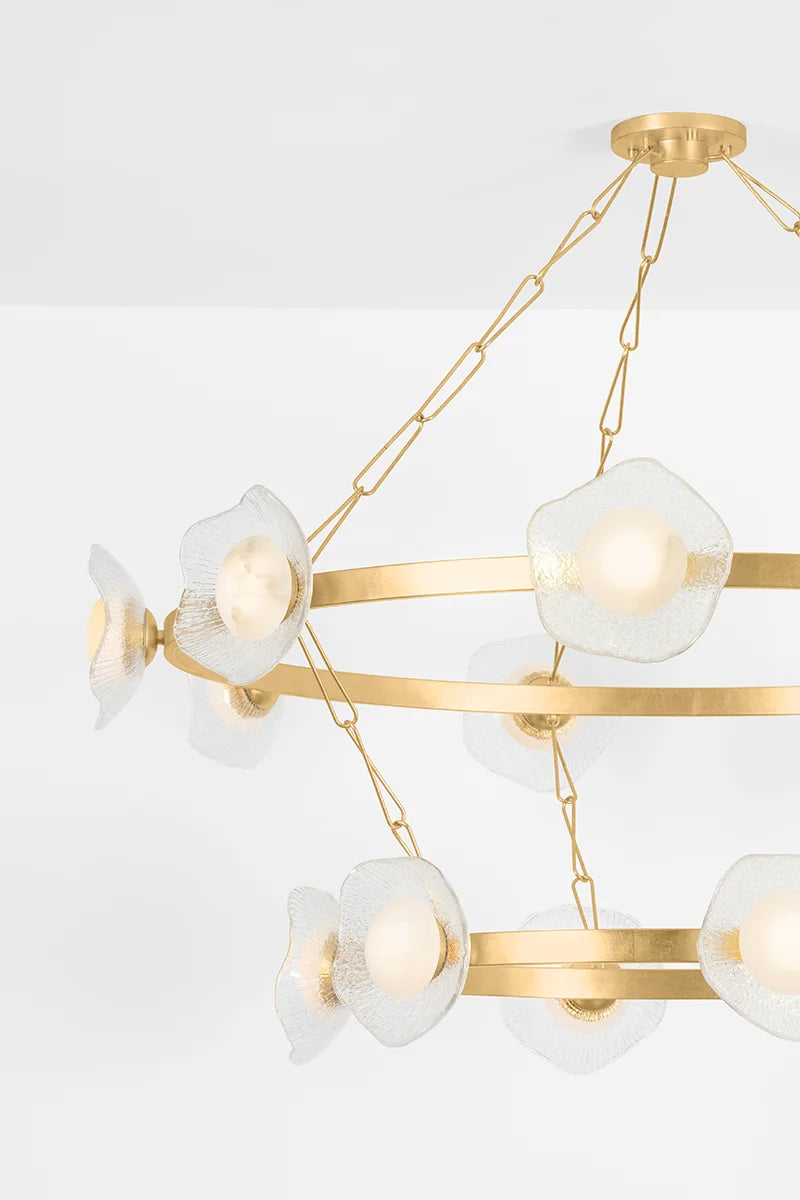 Corbett 485-62 Almandine 15-lt 61" LED Chandelier