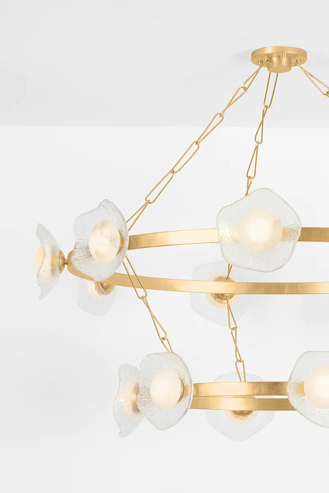 Corbett 485-62 Almandine 15-lt 61" LED Chandelier