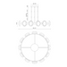 Alora CH320050-UNV Alonso 12-lt 51" LED Chandelier
