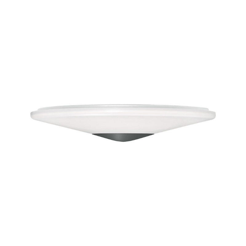 AFX ALPF17LAJUD Alpine 1-lt 17" LED Flush Mount - Black