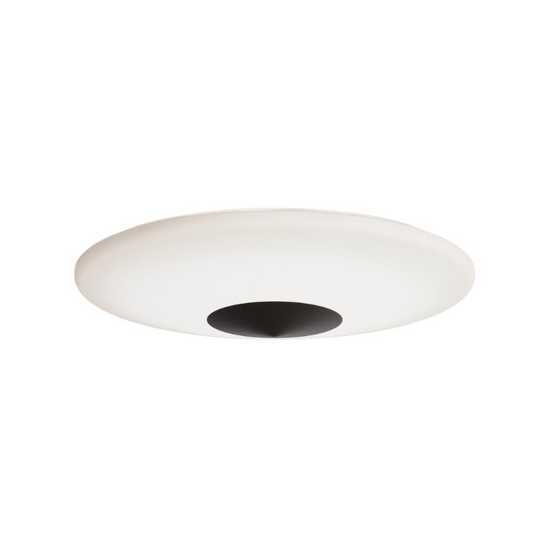 AFX ALPF17LAJUD Alpine 1-lt 17" LED Flush Mount - Black