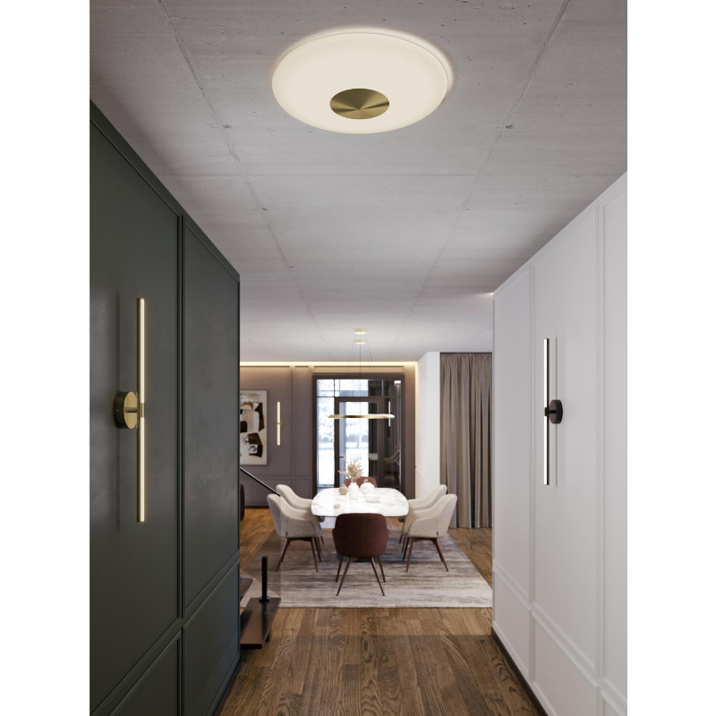 AFX ALPF17LAJUD Alpine 1-lt 17" LED Flush Mount