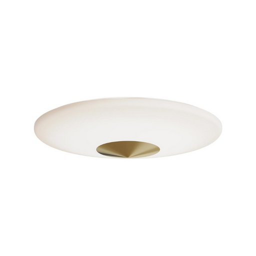 AFX ALPF17LAJUD Alpine 1-lt 17" LED Flush Mount - Light Antique Brass