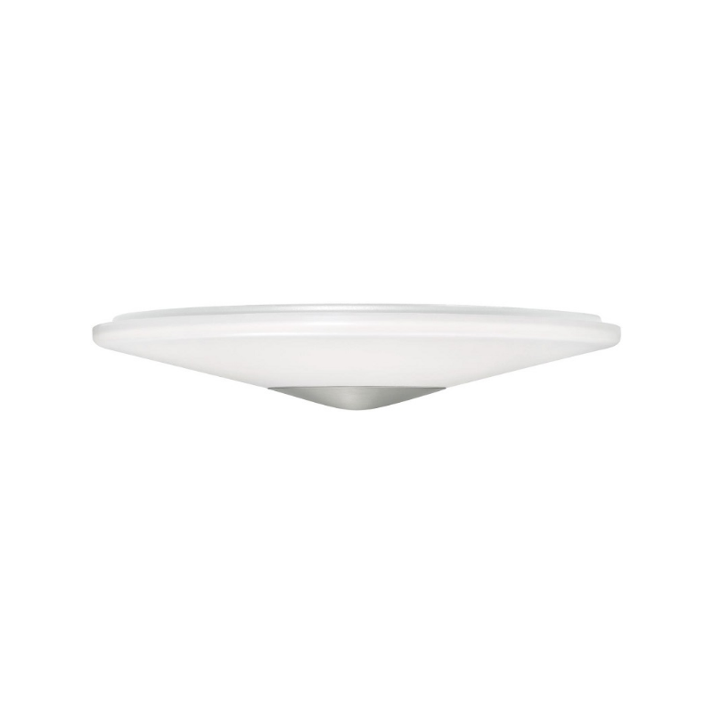 AFX ALPF17LAJUD Alpine 1-lt 17" LED Flush Mount - Satin Nickel