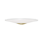 AFX ALPF21LAJUD Alpine 1-lt 21" LED Flush Mount - Light Antique Brass