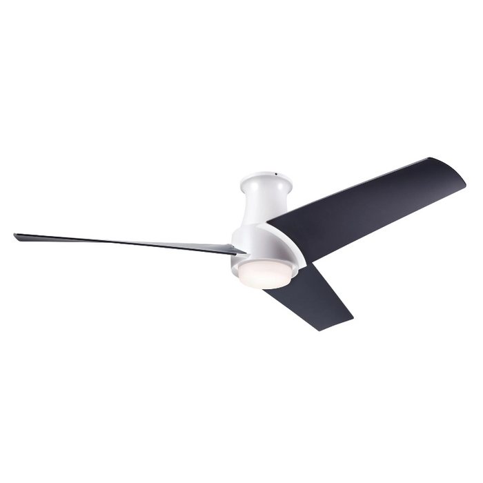 Modern Fan Ambit Flush DC 56" Ceiling Fan with LED Light Kit