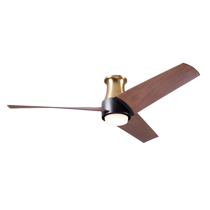 Modern Fan Ambit Flush DC 56" Ceiling Fan with LED Light Kit