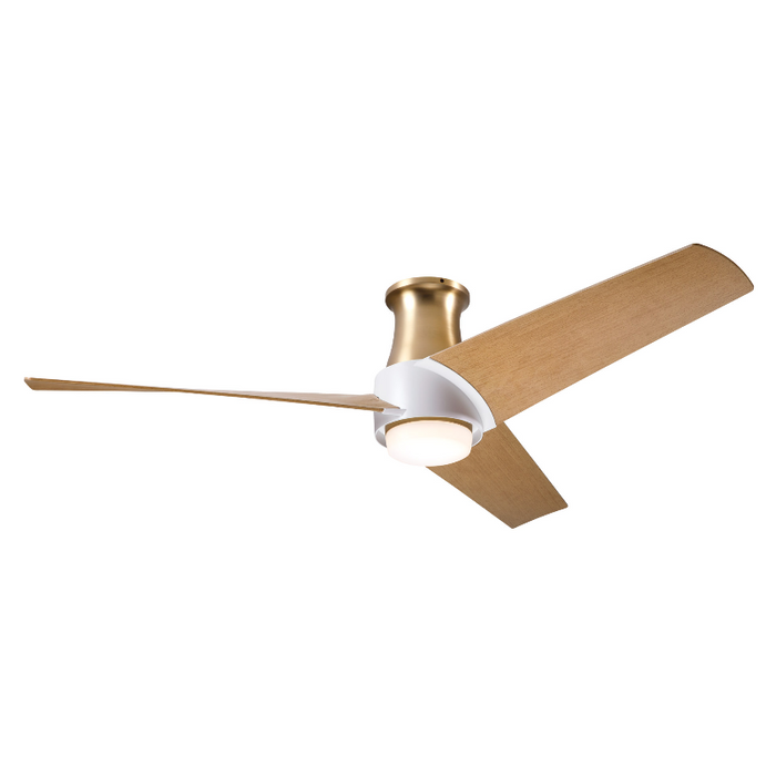 Modern Fan Ambit Flush DC 56" Ceiling Fan with LED Light Kit