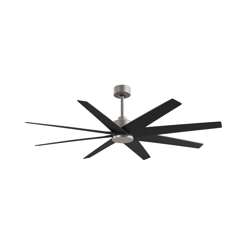 Matthews Fan Atlas Ariella 64" Ceiling Fan - Brushed Nickel/Matte Black
