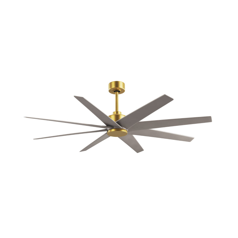 Matthews Fan Atlas Ariella 64" Ceiling Fan - Brushed Brass/Brushed Nickel