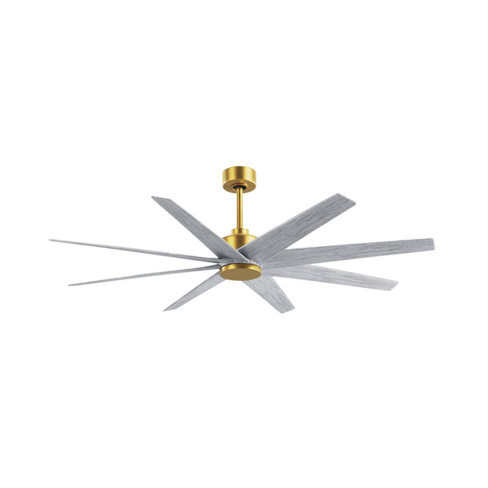 Matthews Fan Atlas Ariella 64" Ceiling Fan - Brushed Brass/Barn Wood