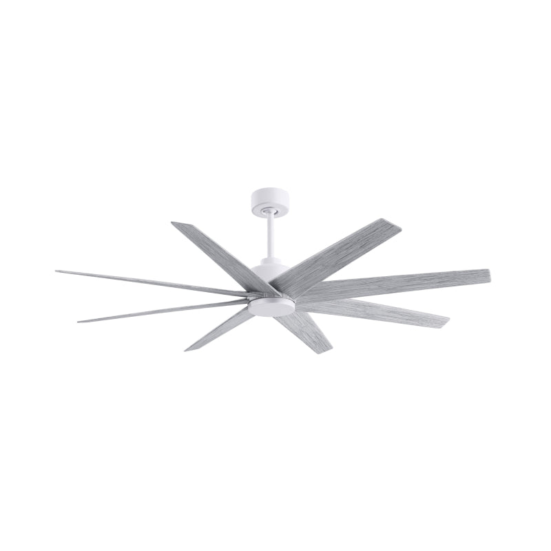 Matthews Fan Atlas Ariella 64" Ceiling Fan - Matte White/Barn Wood