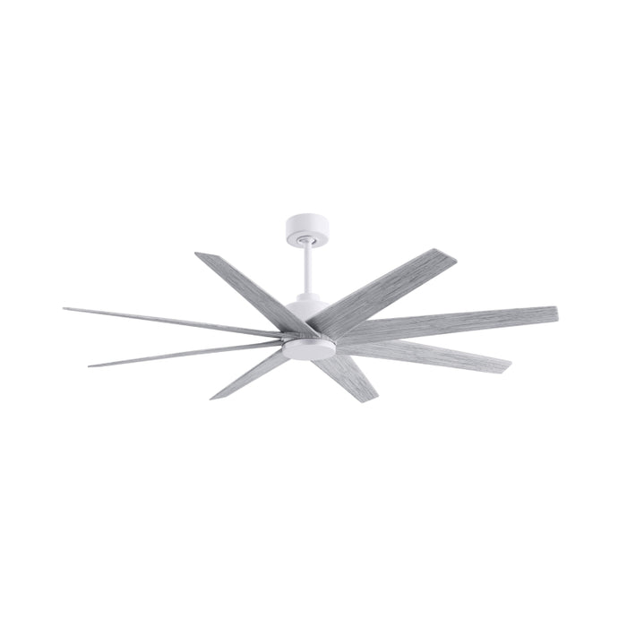 Matthews Fan Atlas Ariella 64" Ceiling Fan - Matte White/Barn Wood