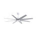 Matthews Fan Atlas Ariella 64" Ceiling Fan - Matte White/Barn Wood