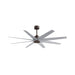 Matthews Fan Atlas Ariella 64" Ceiling Fan - Textured Bronze/Barn Wood