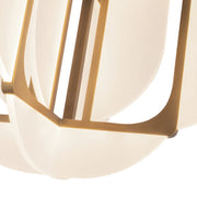 Alora CH336424-UNV Anders 25" LED Chandelier - Vintage Brass