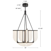 Alora CH336429-UNV Anders 30" LED Chandelier