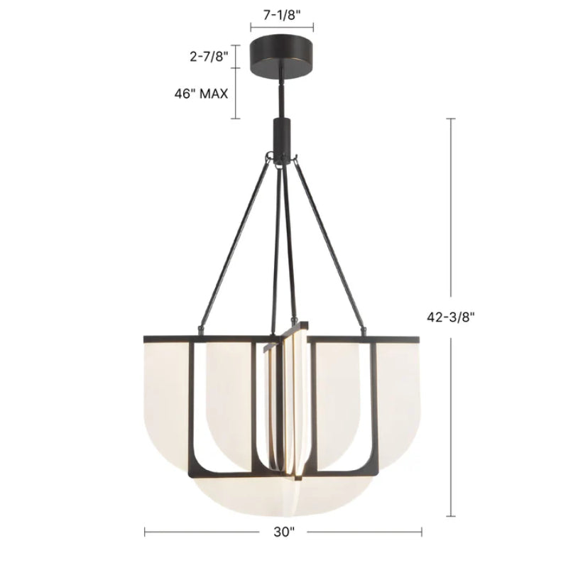 Alora CH336429-UNV Anders 30" LED Chandelier