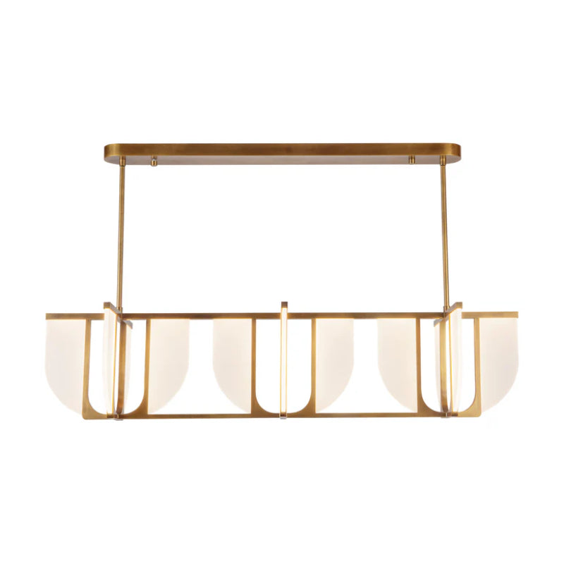 Alora LP336359 Anders 59" LED Pendant - Vintage Brass