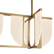 Alora LP336359 Anders 59" LED Pendant - Vintage Brass