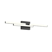 Kuzco VL52727-UNV Anello Mino 27" LED Vanity, 120-277V - Black