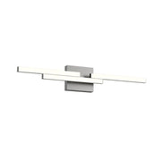 Kuzco VL52727-UNV Anello Mino 27" LED Vanity, 120-277V - Brushed Nickel