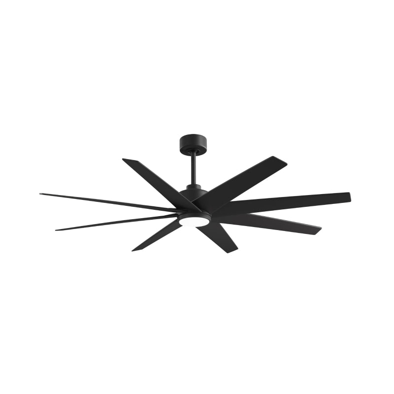 Matthews Fan Atlas Ariella-LK 64" Ceiling Fan with LED Light - Matte Black/Matte Black