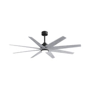 Matthews Fan Atlas Ariella-LK 64" Ceiling Fan with LED Light - Matte Black/Barn Wood