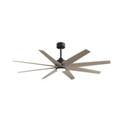 Matthews Fan Atlas Ariella-LK 64" Ceiling Fan with LED Light - Matte Black/Gray Ash