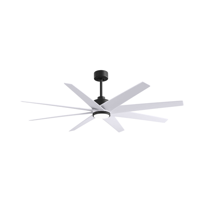 Matthews Fan Atlas Ariella-LK 64" Ceiling Fan with LED Light - Matte Black/Matte White