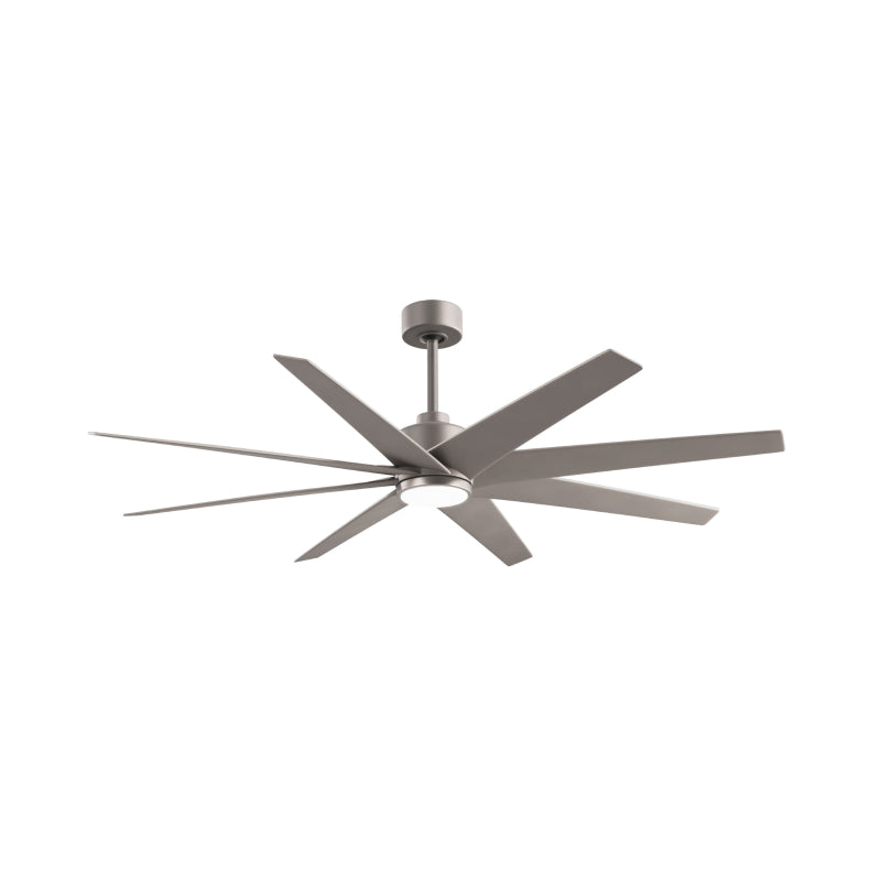 Matthews Fan Atlas Ariella-LK 64" Ceiling Fan with LED Light - Brushed Nickel/Brushed Nickel
