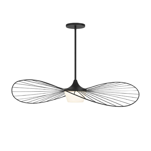 Alteck Lighting AP0071-5CCT-W New Wave 1-lt 44" LED Outdoor Pendant, 5CCT Selectable