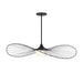 Alteck Lighting AP0071-5CCT-W New Wave 1-lt 44" LED Outdoor Pendant, 5CCT Selectable