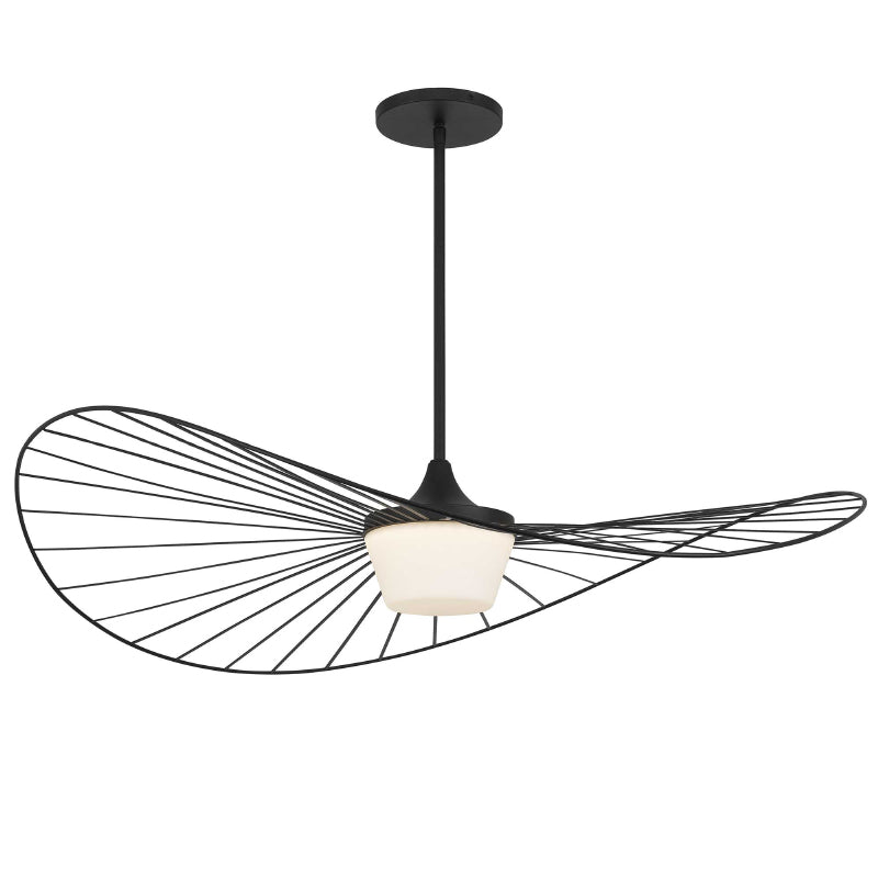 Alteck Lighting AP0071-5CCT-W New Wave 1-lt 44" LED Outdoor Pendant, 5CCT Selectable