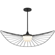 Alteck Lighting AP0071-5CCT-W New Wave 1-lt 44" LED Outdoor Pendant, 5CCT Selectable