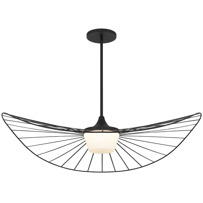 Alteck Lighting AP0071-5CCT-W New Wave 1-lt 44" LED Outdoor Pendant, 5CCT Selectable