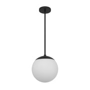 Alteck Lighting AP0072-5CCT-W Rondure 1-lt 10" LED Outdoor Pendant, 5CCT Selectable