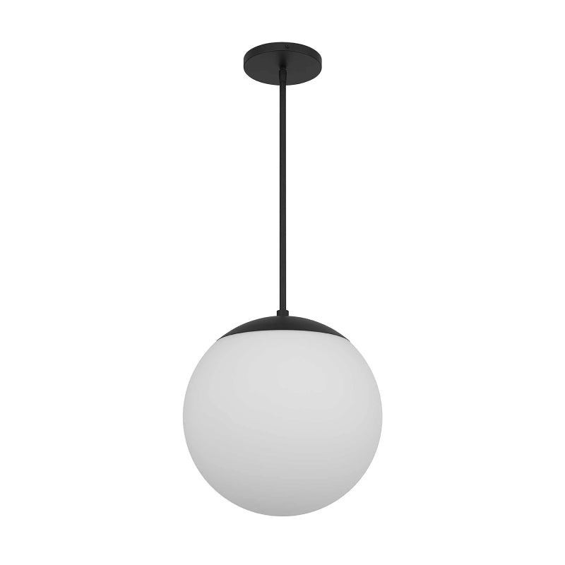Alteck Lighting AP0073-5CCT-W Rondure 1-lt 14" LED Outdoor Pendant, 5CCT Selectable