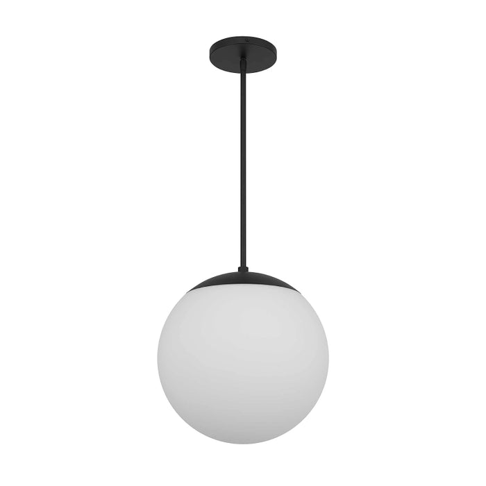 Alteck Lighting AP0073-5CCT-W Rondure 1-lt 14" LED Outdoor Pendant, 5CCT Selectable