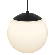 Alteck Lighting AP0073-5CCT-W Rondure 1-lt 14" LED Outdoor Pendant, 5CCT Selectable