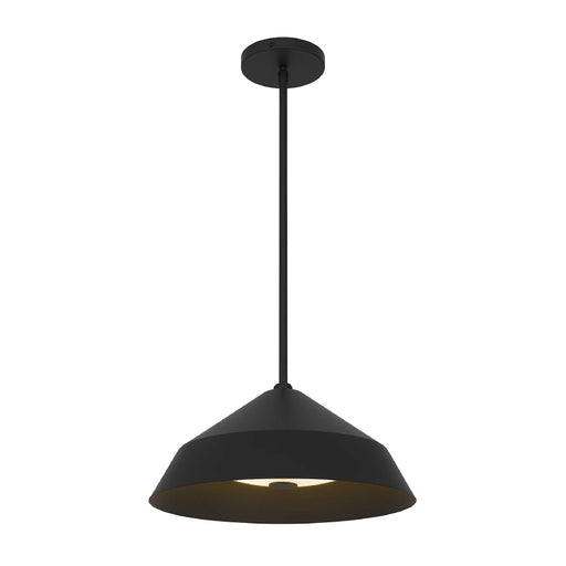 Alteck Lighting AP0075-5CCT-W Niu 1-lt 14" LED Outdoor Pendant, 5CCT Selectable