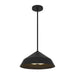 Alteck Lighting AP0075-5CCT-W Niu 1-lt 14" LED Outdoor Pendant, 5CCT Selectable