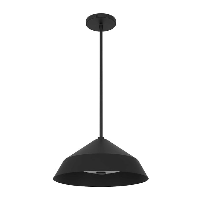 Alteck Lighting AP0075-5CCT-W Niu 1-lt 14" LED Outdoor Pendant, 5CCT Selectable