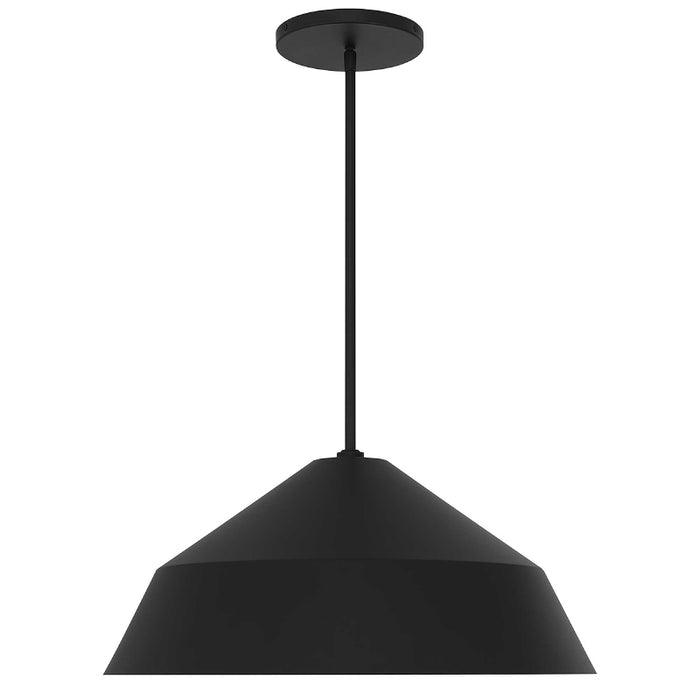 Alteck Lighting AP0076-5CCT-W Niu 1-lt 22" LED Outdoor Pendant, 5CCT Selectable